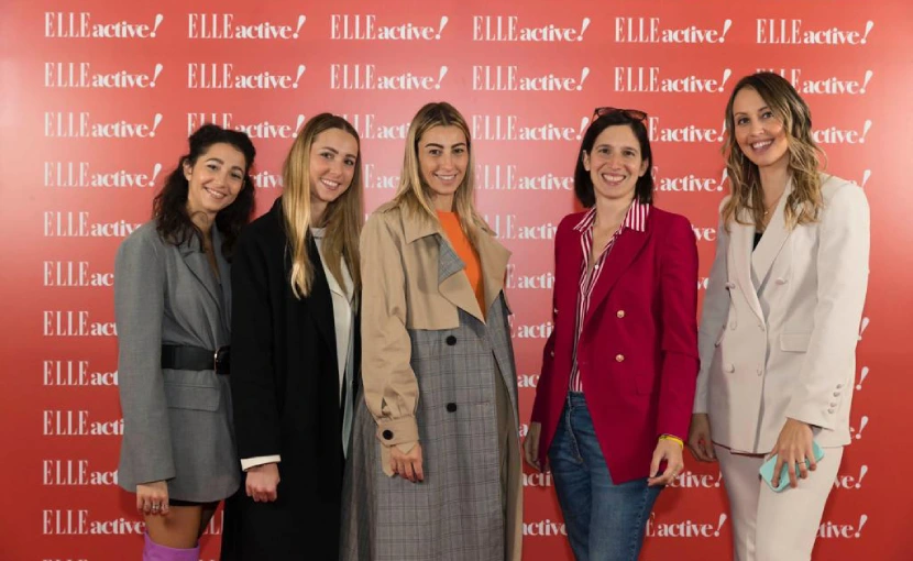 Ilaria Vanni, Perla, Margherita e Antonia Alessandri con l'Onorevole Elly Schlein