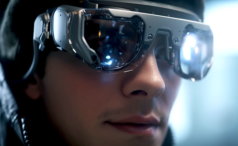 Immagine di occhiali per la realtà virtuale
